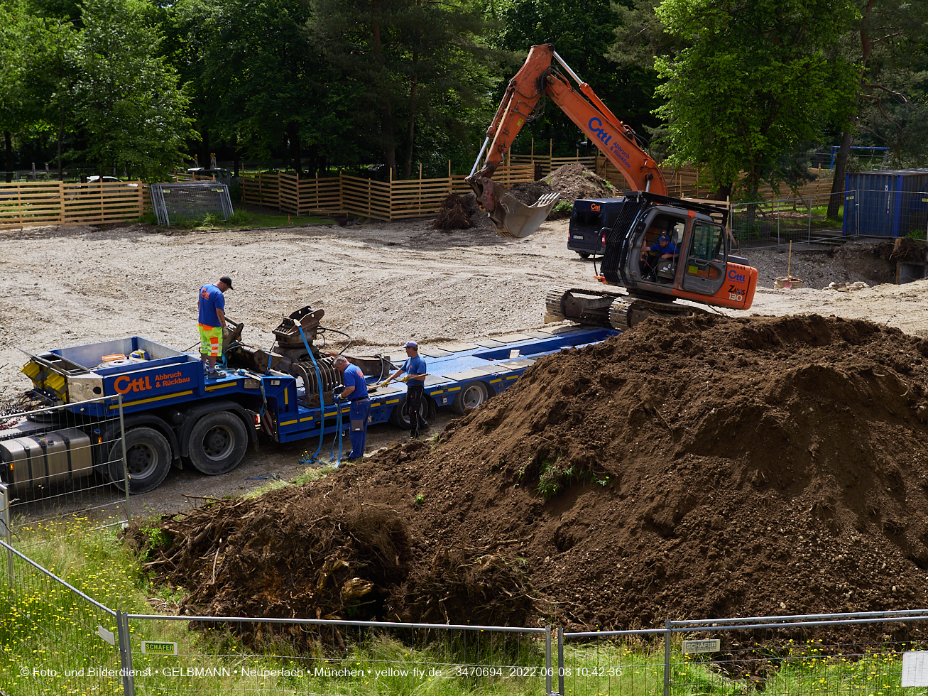 08.06.2022 - Baustelle zur Mütterberatung und Haus für Kinder